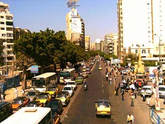 Gamal Abd El Nasser Road in Alexandria
