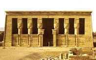 Hathor temple in Dendara