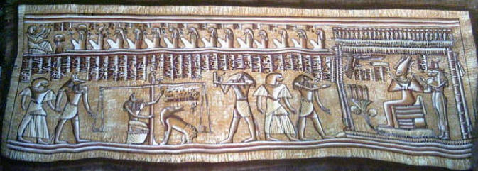 Egyptian conception of the afterlife in the judgement day papyrus
